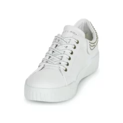 Chaussures Femme Café Noir - THINA Blanc -France CHAUSSURES DE SPORT Soldes Boutique 19108690 500 C