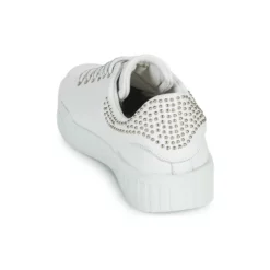 Chaussures Femme Café Noir - THINA Blanc -France CHAUSSURES DE SPORT Soldes Boutique 19108690 500 E
