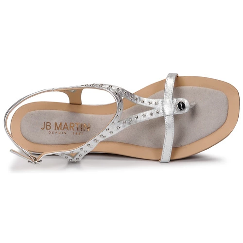 Chaussures Femme JB Martin - ALANIS Métal Silver 8 Chaussures Femme JB Martin - ALANIS Métal Silver – Image 6