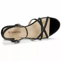 Chaussures Femme JB Martin - BAOLI Noir -France CHAUSSURES DE SPORT Soldes Boutique 19173185 500 F