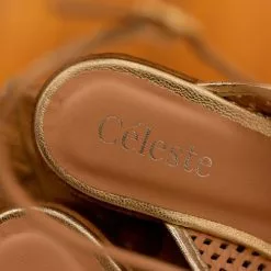 Chaussures Femme Céleste - ORANGER Doré -France CHAUSSURES DE SPORT Soldes Boutique 19268277 500 E