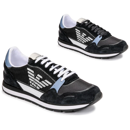 Chaussures Homme Emporio Armani - ANIMA Noir / Bleu / Bordeau 3 Chaussures Homme Emporio Armani - ANIMA Noir / Bleu / Bordeau