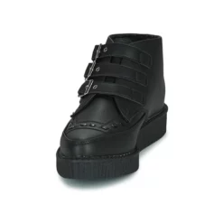 Chaussures TUK - POINTED CREEPER 3 BUCKLE BOOT Noir -France CHAUSSURES DE SPORT Soldes Boutique 19824300 500 C