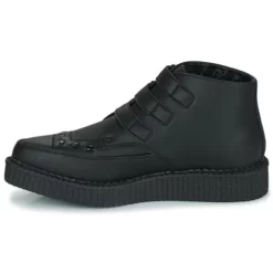 Chaussures TUK - POINTED CREEPER 3 BUCKLE BOOT Noir -France CHAUSSURES DE SPORT Soldes Boutique 19824300 500 D