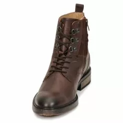 Chaussures Femme Kickers - ALPHAHOOK Marron 10 Chaussures Femme Kickers - ALPHAHOOK Marron -France CHAUSSURES DE SPORT Soldes Boutique 19842161 500 C