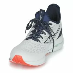 Chaussures Homme Mizuno - WAVE RIDER NEO Blanc / Bleu -France CHAUSSURES DE SPORT Soldes Boutique 19861627 500 C