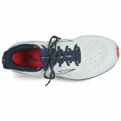 Chaussures Homme Mizuno - WAVE RIDER NEO Blanc / Bleu -France CHAUSSURES DE SPORT Soldes Boutique 19861627 500 F