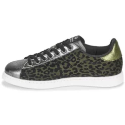 Chaussures Femme Victoria - TENIS LEOPARDO Kaki -France CHAUSSURES DE SPORT Soldes Boutique 19901071 500 D