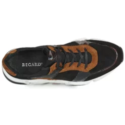 Chaussures Femme Regard - KENO Noir / Marron -France CHAUSSURES DE SPORT Soldes Boutique 19901693 500 F