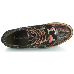 Chaussures Femme Laura Vita - COCRALIEO Noir / Vert / Rose -France CHAUSSURES DE SPORT Soldes Boutique 19925914 500 F