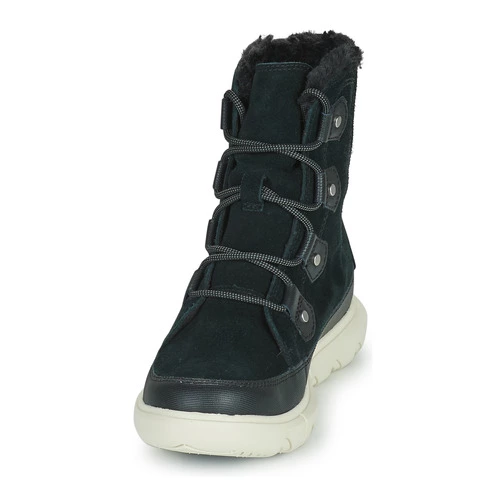 Chaussures Femme Sorel - SOREL EXPLORER II JOAN FAUX FUR Noir 5 Chaussures Femme Sorel - SOREL EXPLORER II JOAN FAUX FUR Noir – Image 3