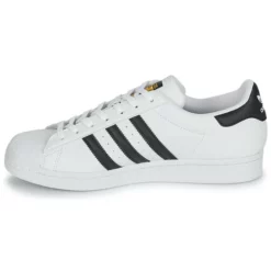 Chaussures Adidas Originals - SUPERSTAR VEGAN Blanc / Noir -France CHAUSSURES DE SPORT Soldes Boutique 19933727 500 D