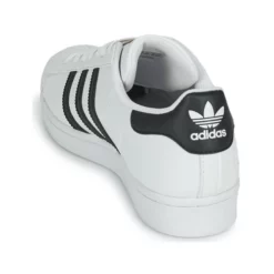 Chaussures Adidas Originals - SUPERSTAR VEGAN Blanc / Noir -France CHAUSSURES DE SPORT Soldes Boutique 19933727 500 E