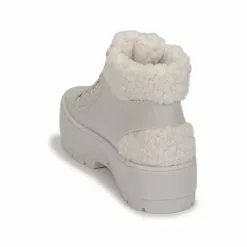 Chaussures Femme Melissa - MELISSA FLUFFY SNEAKER AD Beige/Blanc -France CHAUSSURES DE SPORT Soldes Boutique 19984254 500 E