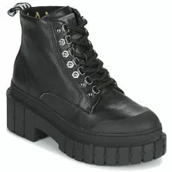 Chaussures Femme No Name - KROSS LOW BOOTS Noir