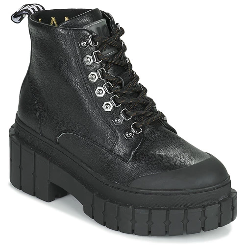 Chaussures Femme No Name - KROSS LOW BOOTS Noir 3 Chaussures Femme No Name - KROSS LOW BOOTS Noir