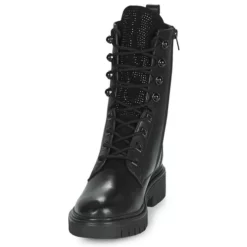 Chaussures Femme Kaporal - ZELIZA Noir / Glitter -France CHAUSSURES DE SPORT Soldes Boutique 20111845 500 C