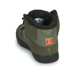 Chaussures Homme DC Shoes - PURE HIGH-TOP WC WNT Kaki / Noir -France CHAUSSURES DE SPORT Soldes Boutique 20158534 500 E