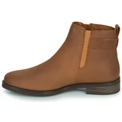 Chaussures Femme Clarks - MEMI LO Camel -France CHAUSSURES DE SPORT Soldes Boutique 20203524 500 D
