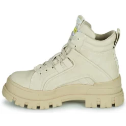 Chaussures Femme Buffalo - ASPHA NC MID Beige 11 Chaussures Femme Buffalo - ASPHA NC MID Beige -France CHAUSSURES DE SPORT Soldes Boutique 20286402 500 D