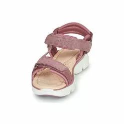 Chaussures Fille Geox - J SANDAL LUNARE GIRL Rose -France CHAUSSURES DE SPORT Soldes Boutique 20351981 500 C