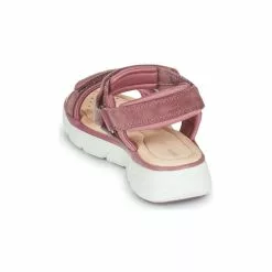 Chaussures Fille Geox - J SANDAL LUNARE GIRL Rose -France CHAUSSURES DE SPORT Soldes Boutique 20351981 500 E