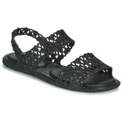 Chaussures Femme Melissa - MELISSA PANC SANDAL + ISABELA CAPETO AD Noir