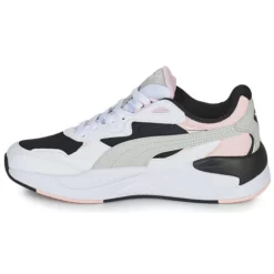 Chaussures Femme Puma - X-RAY SPEED Blanc / Noir / Rose -France CHAUSSURES DE SPORT Soldes Boutique 21085421 500 D