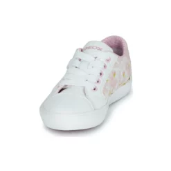 Chaussures Fille Geox - J GISLI GIRL B Rose / Blanc -France CHAUSSURES DE SPORT Soldes Boutique 21124651 500 C