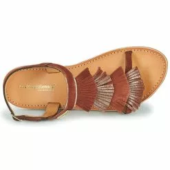 Chaussures Femme Les Tropéziennes Par M Belarbi - HIAKARY Marron / Or 13 Chaussures Femme Les Tropéziennes Par M Belarbi - HIAKARY Marron / Or -France CHAUSSURES DE SPORT Soldes Boutique 21134870 500 F
