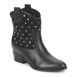 Chaussures Femme Alberto Gozzi - GIANNA VELOUR-NERO