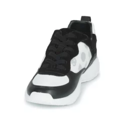 Chaussures Femme Guess - LUCKEE2 Noir / Blanc -France CHAUSSURES DE SPORT Soldes Boutique 21160543 500 C