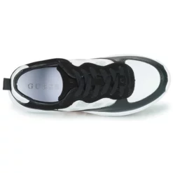 Chaussures Femme Guess - LUCKEE2 Noir / Blanc -France CHAUSSURES DE SPORT Soldes Boutique 21160543 500 F