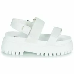 Chaussures Femme Bronx - GROOVY-SANDAL Blanc -France CHAUSSURES DE SPORT Soldes Boutique 21191041 500 B