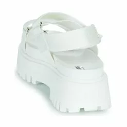 Chaussures Femme Bronx - GROOVY-SANDAL Blanc -France CHAUSSURES DE SPORT Soldes Boutique 21191041 500 E