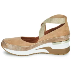 Chaussures Femme Mam'Zelle - VOLOU Beige -France CHAUSSURES DE SPORT Soldes Boutique 21200037 500 D