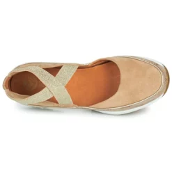 Chaussures Femme Mam'Zelle - VOLOU Beige -France CHAUSSURES DE SPORT Soldes Boutique 21200037 500 F