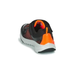 Chaussures Garçon Skechers - ULTRA GROOVE Noir / Orange -France CHAUSSURES DE SPORT Soldes Boutique 21201474 500 E