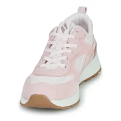 Chaussures Femme Skechers - SUNNY STREET Rose / Blanc -France CHAUSSURES DE SPORT Soldes Boutique 21201545 500 C