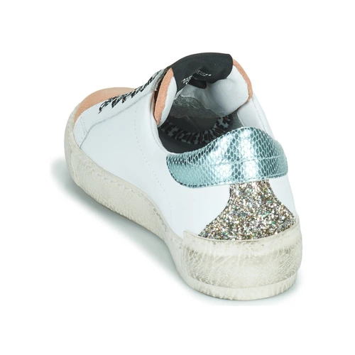 Chaussures Femme Meline - NKC166 Blanc / Rose / Bleu 7 Chaussures Femme Meline - NKC166 Blanc / Rose / Bleu – Image 5