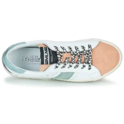 Chaussures Femme Meline - NKC166 Blanc / Rose / Bleu 13 Chaussures Femme Meline - NKC166 Blanc / Rose / Bleu -France CHAUSSURES DE SPORT Soldes Boutique 21206896 500 F