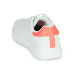 Chaussures Femme Levi's - ELLIS Blanc / Corail -France CHAUSSURES DE SPORT Soldes Boutique 21208387 500 E
