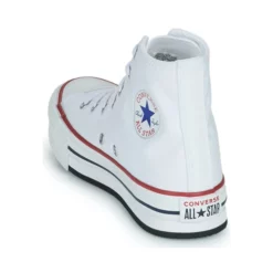 Chaussures Enfant Converse - CHUCK TAYLOR ALL STAR EVA LIFT FOUNDATION HI Blanc -France CHAUSSURES DE SPORT Soldes Boutique 21246385 500 E