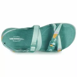 Chaussures Femme Merrell - DISTRICT 3 BACKSTRAP WEB Bleu -France CHAUSSURES DE SPORT Soldes Boutique 21255257 500 F