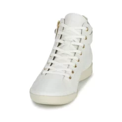 Chaussures Femme Pataugas - PALME Blanc -France CHAUSSURES DE SPORT Soldes Boutique 21256812 500 C