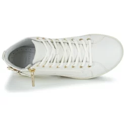 Chaussures Femme Pataugas - PALME Blanc -France CHAUSSURES DE SPORT Soldes Boutique 21256812 500 F