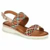Chaussures Femme Ara - KRETA-S Marron / Multicolore -France CHAUSSURES DE SPORT Soldes Boutique 21313218 500 A