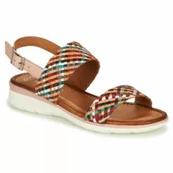 Chaussures Femme Ara - KRETA-S Marron / Multicolore