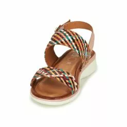 Chaussures Femme Ara - KRETA-S Marron / Multicolore -France CHAUSSURES DE SPORT Soldes Boutique 21313218 500 C