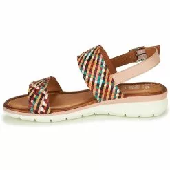 Chaussures Femme Ara - KRETA-S Marron / Multicolore -France CHAUSSURES DE SPORT Soldes Boutique 21313218 500 D